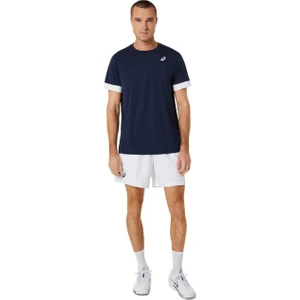 MEN COURT SS TOP M Lacivert Kısa Kollu Tshirt - 2041A255-402