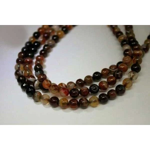 Yaşam Tohumu Akik Taşı Dizi 8mm (3909)