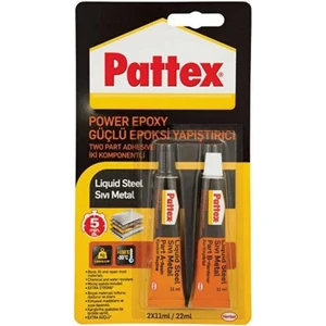 Pattex Sıvı Metal Epoksi 2X11ML/22ML