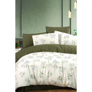 Mürdüm Home Piteya 100% Pamuklu Çarşaflı Çift Kişilik Nevresim Takımı