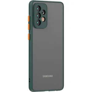 Galaxy A53 Kılıf 3D Kamera Korumalı Arkası Mat Kenarları Renkli Smoke Case