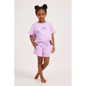 Katia & Bony Lavender Kız Çocuk Şort Lila