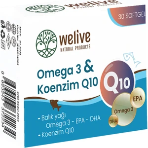 Welıve Omega 3 Koenzim Q10