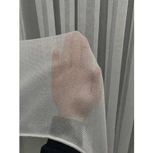 Erdoğanlar Koza Grek Tül Perde Petek Zemin 1/2 Seyrek Pile