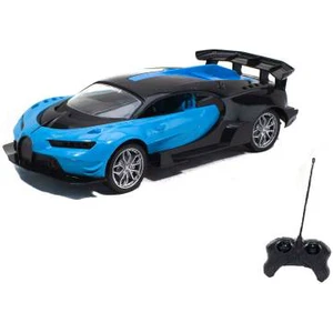 1:16 Ölçek Uzaktan Kumandalı Bugatti Chiron Işıklı Şarjlı Mavi