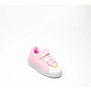 128 V 7701 Pembe Bebek Işıklı Spor Ayakkabı