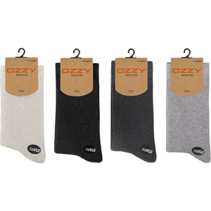 Ozzy Socks 4 Çift Kadın Havlu Soket Çorap Kışlık Dayanıklı Topuk ve Burun