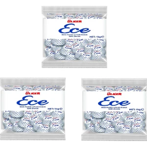Ece Ikramlık Çikolata Fındıklı 1kg x 3 Adet