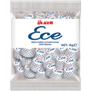 Ece Ikramlık Çıkolata Fındıklı 1kg X6 Adet