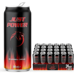 Just Power Enerji İçeceği, 500 ml (24'lü Paket, 24 adet x 500 ml)