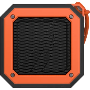 S100 Dual Suya Dayanıklı Taşınabilir Kablosuz Bluetooth Outdoor Hoparlör Speaker Siyah Turuncu