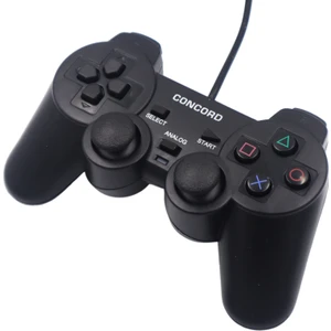 C-850 Titreşimli Usb Kablolu Joystick Gamepad Oyun Kolu Konsolu Pc Bilgisayar Laptop Uyumlu