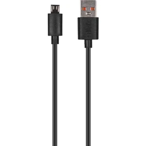 SL-STP16B 3A Micro USB Siyah Data+Şarj Kablosu
