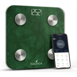 Marble Collection Vücut Analizli Akıllı Bluetooth Tartı Baskül Yeşil