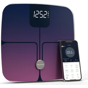 Gradient Collection Plus Vücut Analizli Akıllı Bluetooth Tartı Baskül Yağ Ölçer Navy Mor