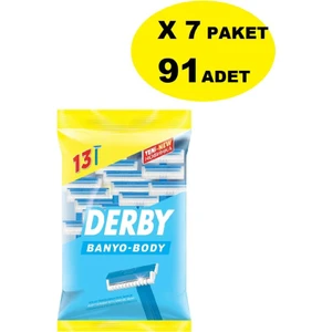 Banyo Body 10+3 X 7 Paket- 91 Adet