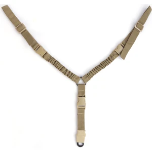 Bej Üç Nokta V Taktik Askı Kayışı -Airsoft Avcı Kayış