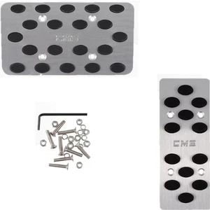 Araç Pedal Seti Üniversal Otomatik Vites Pedal Seti 2 Parça Vidalı Model -Caraks