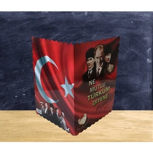 Klasik Karne Kabı Kılıfı 10 Adet (Atatürk)