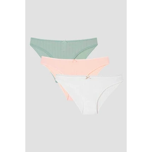 Yumuşak 3lü Slip Külot