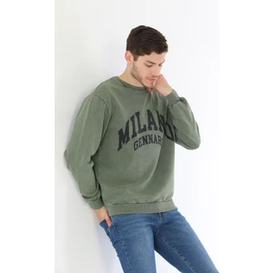 Milano Baskılı Sweatshirt