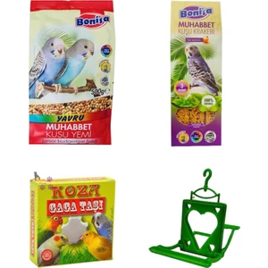 Yavru Muhabbet Kuşu Lüx Set 500GR