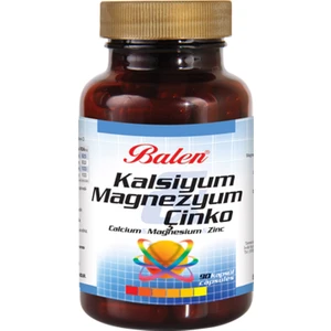 Kalsiyum Magnezyum Çinko Kapsül 90 Kapsül
