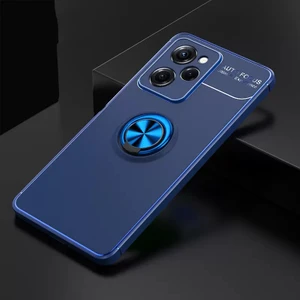 Poco X5 Pro 5g Manyetik Emme Yüzük Silika Jeli Cep Telefonu Kılıfları (Yurt Dışından)