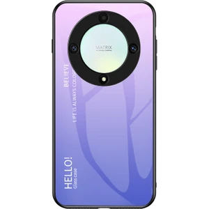 Honor X9A Degrade Renk Havalı Cam Cep Telefonu Kılıfları (Yurt Dışından)