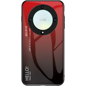 Honor X9A Degrade Renk Havalı Cam Cep Telefonu Kılıfları (Yurt Dışından)