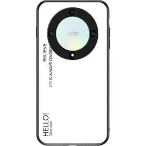 Honor X9A Degrade Renk Havalı Cam Cep Telefonu Kılıfları (Yurt Dışından)
