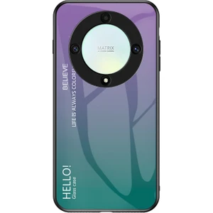 Honor X9A Degrade Renk Havalı Cam Cep Telefonu Kılıfları (Yurt Dışından)