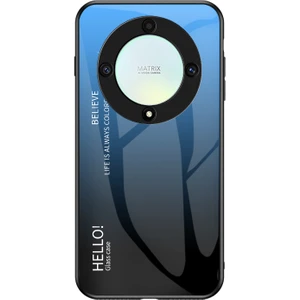 Honor X9A Degrade Renk Havalı Cam Cep Telefonu Kılıfları (Yurt Dışından)