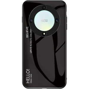 Honor X9A Degrade Renk Havalı Cam Cep Telefonu Kılıfları (Yurt Dışından)