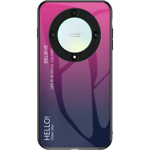 Honor X9A Degrade Renk Havalı Cam Cep Telefonu Kılıfları (Yurt Dışından)