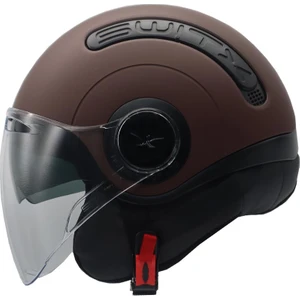 Sx.10 Mat Kahverengi Kask
