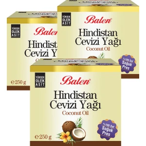 3 Kutu Hindistan Cevizi Yağı 250ML x 3 Adet