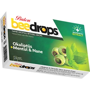 Beedrops Okaliptüs & Mentollü Nane Aromalı 24 Drops