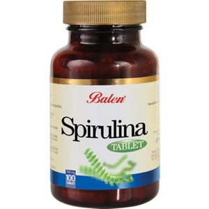 Spirulina Tablet Takviye Edici Gıda 740 mg 100 Tablet