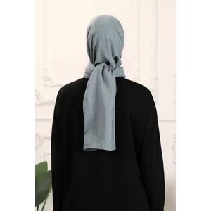 Ada Sanatsal Cloudy Pamuk Şal Ligth Blue