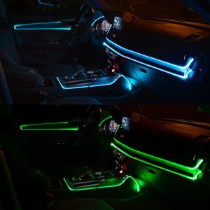 Rgb Araç Içi Atmosfer Ambiyans Ip Neon Torpido LED 3 Metre USB Girişli