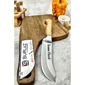 Isme Özel Mutfak Kurban Bıçağı Yüzme Bıçak 24 Cm.