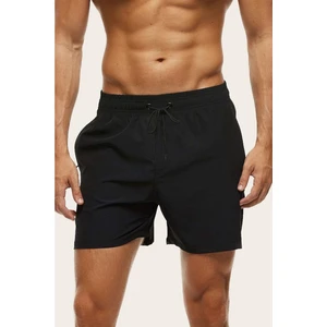 Erkek Basic Standart Boy Mayo Fermuarlı Cepli Deniz Şortu