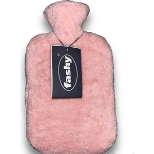 Pembe Peluş Kılıflı Sıcak Su Torbası Termofor