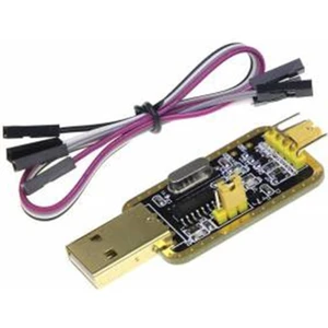Robo Dünya CH340G RS232 Usb-Ttl Seri Haberleşme Dönüştürücü Modülü + 9 Küçük Kablo