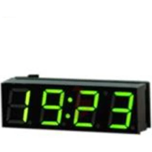 Robo Dünya 3'ü 1 Arada DS3231SN Dc 5V 12V 24V Dijital Yeşil LED Saat Sıcaklık Gerilim Göstergesi