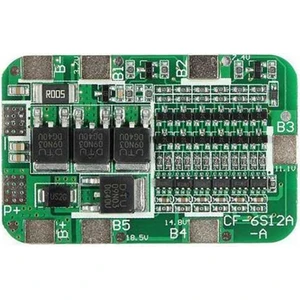 Robo Dünya 6s 15A 24V Li-Ion 18650 Bms Pcm Pil Koruma 6 Pil Lion Lipo Pil