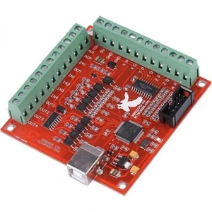 Robo Dünya 4 Eksen USB Mach3 100KHZ Cnc Step Motor Sürücü Kartı