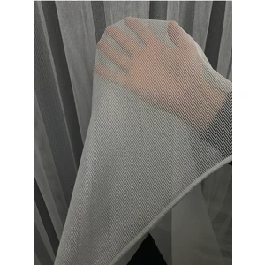 Erdoğanlar Koza Çelik Tül Perde 1/3 Sık Pile