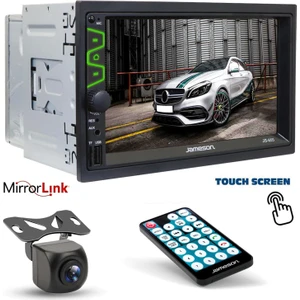 Double Teyp 7 4X55W Mirrorlink Bt/usb/sd/fm/aux Kameralı Jameson JS-655
